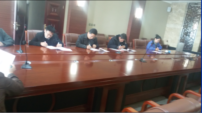 2014年干部考評工作圓滿結(jié)束