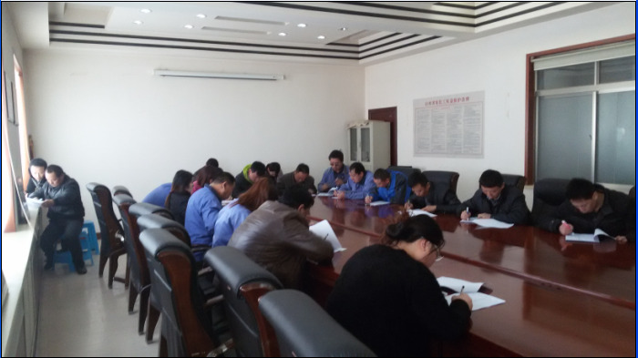 2014年干部考評工作圓滿結(jié)束