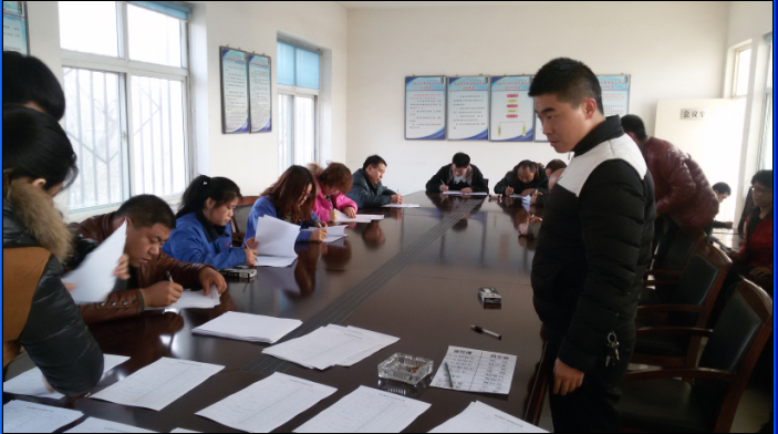 2014年干部考評工作圓滿結(jié)束