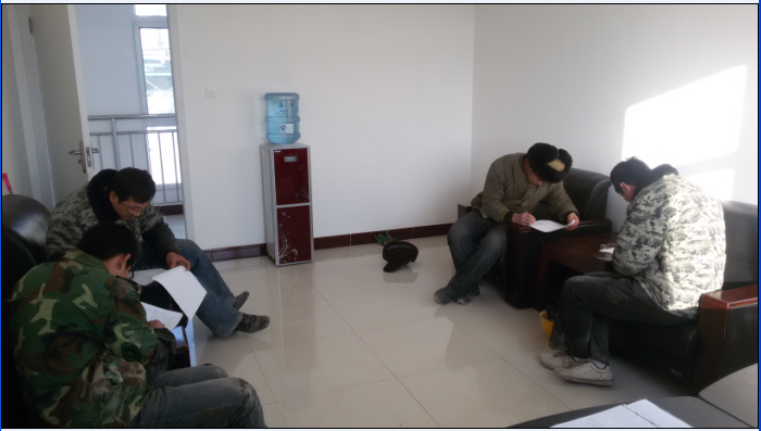 2014年干部考評工作圓滿結(jié)束